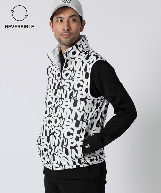 [GOLF]ストレッチタフタ リバーシブル ベスト