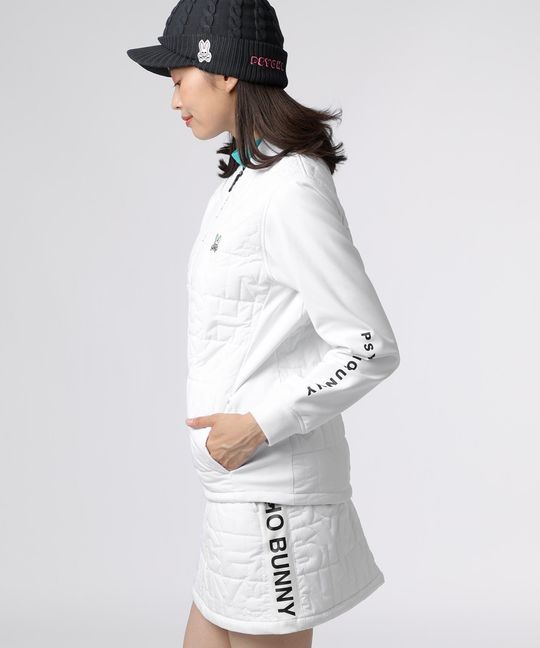[GOLF][WOMEN]ストレッチタフタ リバーシブル ブルゾン