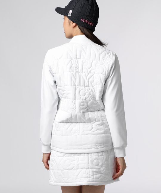 [GOLF][WOMEN]ストレッチタフタ リバーシブル ブルゾン