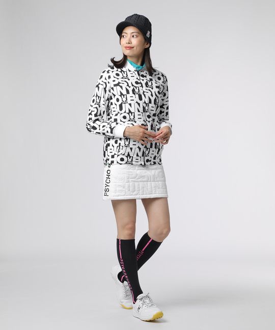[GOLF][WOMEN]ストレッチタフタ リバーシブル ブルゾン