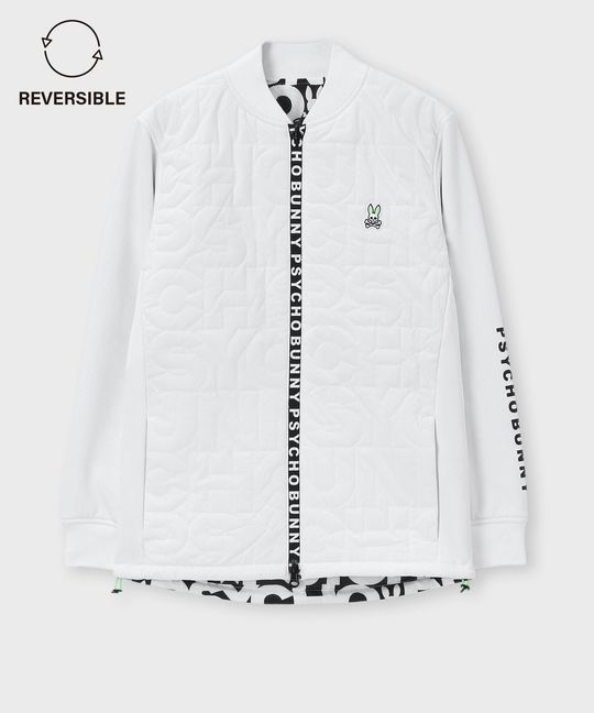 [GOLF][WOMEN]ストレッチタフタ リバーシブル ブルゾン