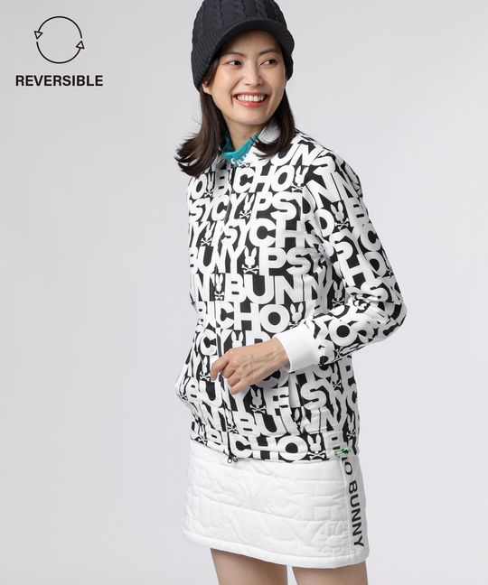 [GOLF][WOMEN]ストレッチタフタ リバーシブル ブルゾン