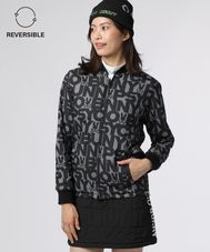 [GOLF][WOMEN]ストレッチタフタ リバーシブル ブルゾン