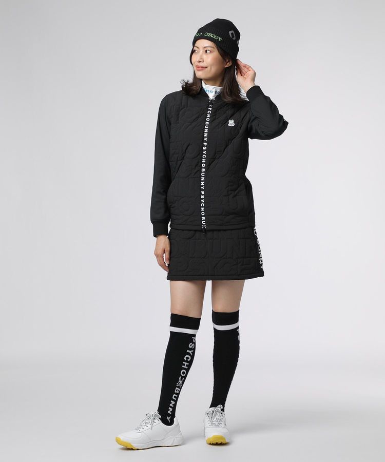 GOLF][WOMEN]ストレッチタフタ リバーシブル ブルゾン｜Psycho Bunny