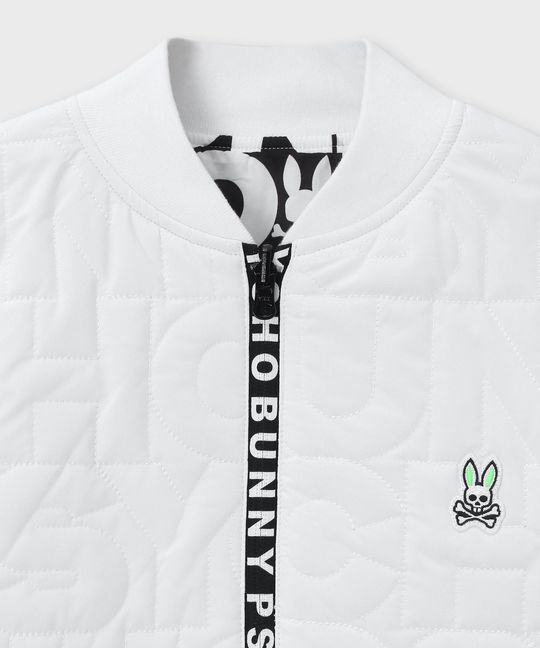 [GOLF][WOMEN]ストレッチタフタ リバーシブル ブルゾン