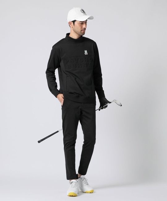 [GOLF]裏起毛 ジャガードフライス スウェットパンツ