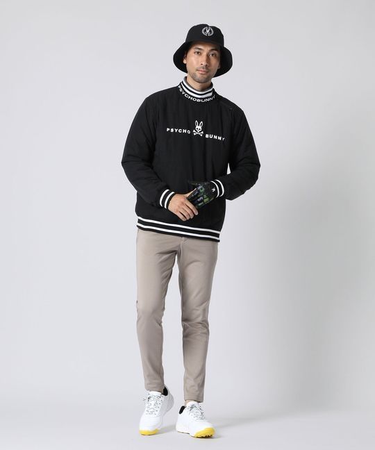 [GOLF]裏起毛 ジャガードフライス スウェットパンツ