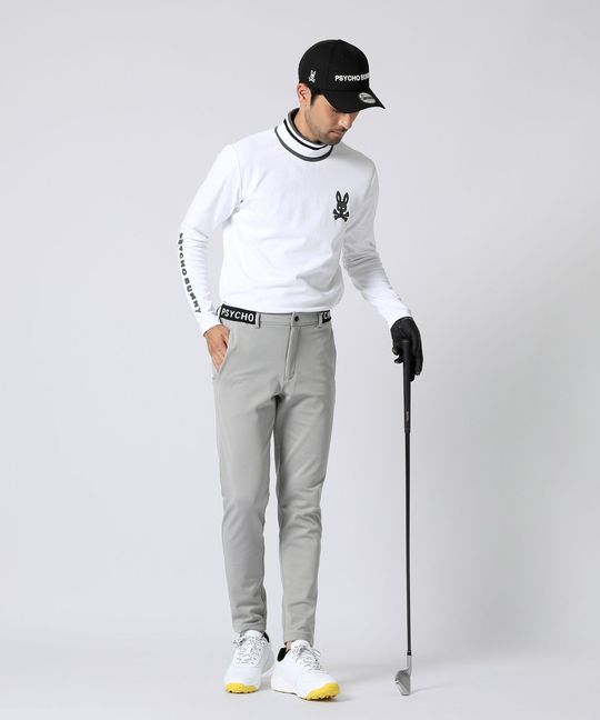 [GOLF]裏起毛 ジャガードフライス スウェットパンツ