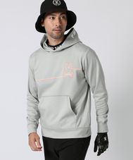 [GOLF]ラインモチーフ 裏起毛 パーカ