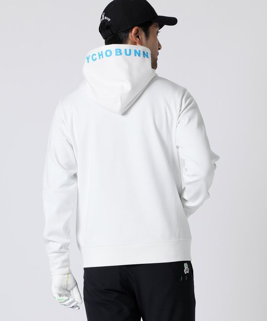 [GOLF]ラインモチーフ 裏起毛 パーカ