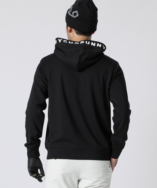 [GOLF]ラインモチーフ 裏起毛 パーカ