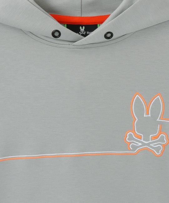 [GOLF]ラインモチーフ 裏起毛 パーカ