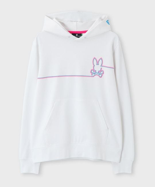 [GOLF]ラインモチーフ 裏起毛 パーカ