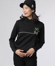 [GOLF][WOMEN]ラインモチーフ 裏起毛 パーカ