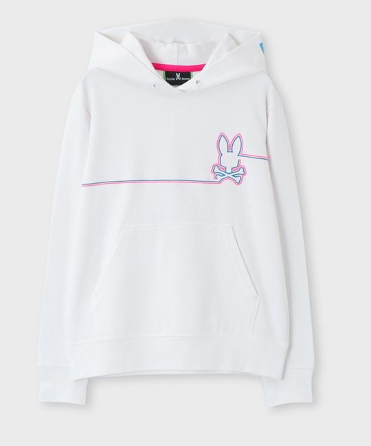 [GOLF][WOMEN]ラインモチーフ 裏起毛 パーカ