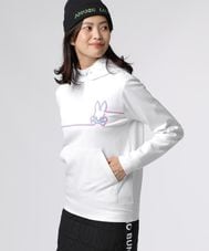 [GOLF][WOMEN]ラインモチーフ 裏起毛 パーカ