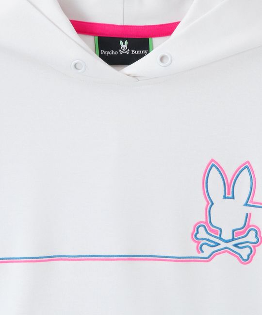 [GOLF][WOMEN]ラインモチーフ 裏起毛 パーカ