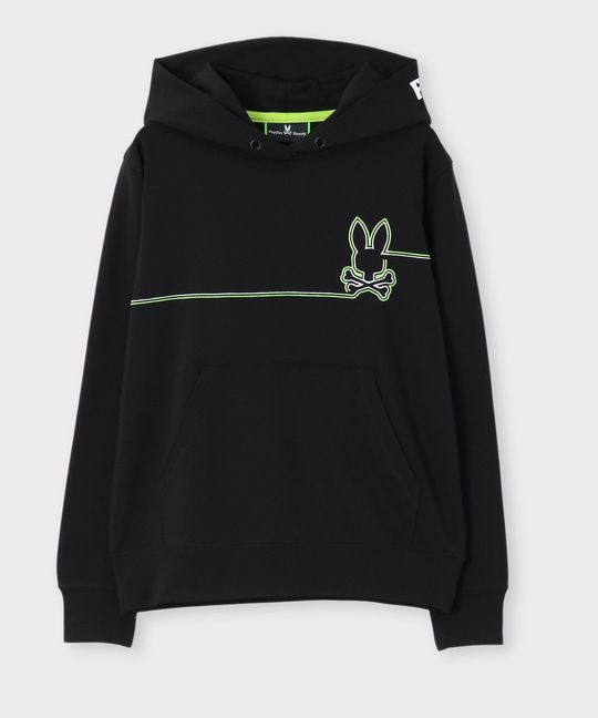 [GOLF][WOMEN]ラインモチーフ 裏起毛 パーカ