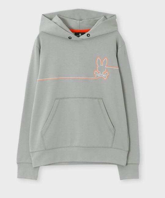 [GOLF][WOMEN]ラインモチーフ 裏起毛 パーカ