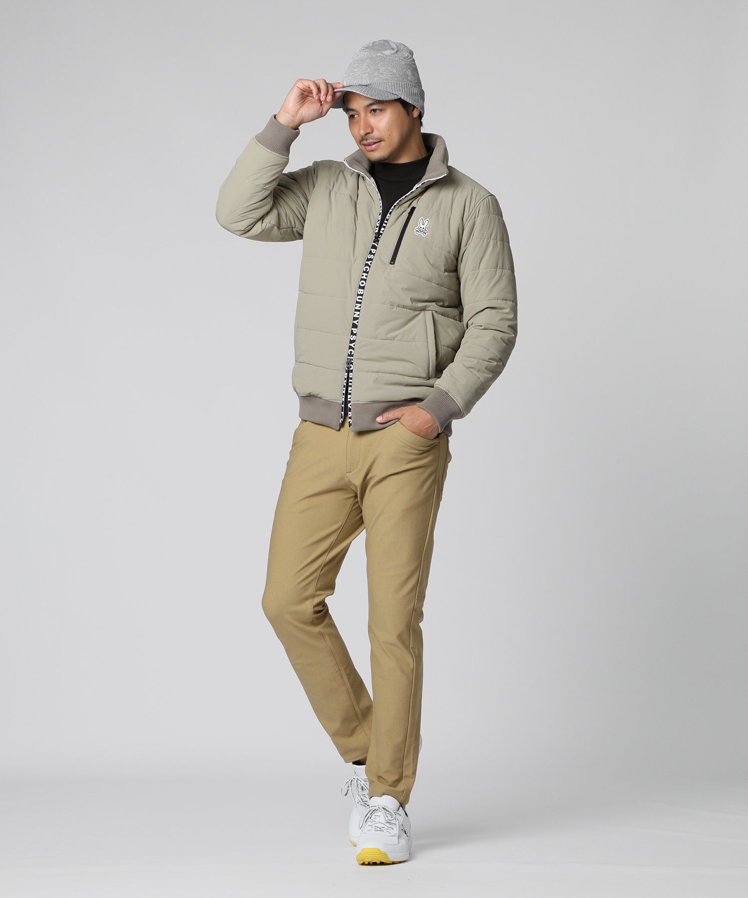 GOLF]蓄熱保温ロゴジップ ブルゾン｜Psycho Bunny｜サイコバニー 公式