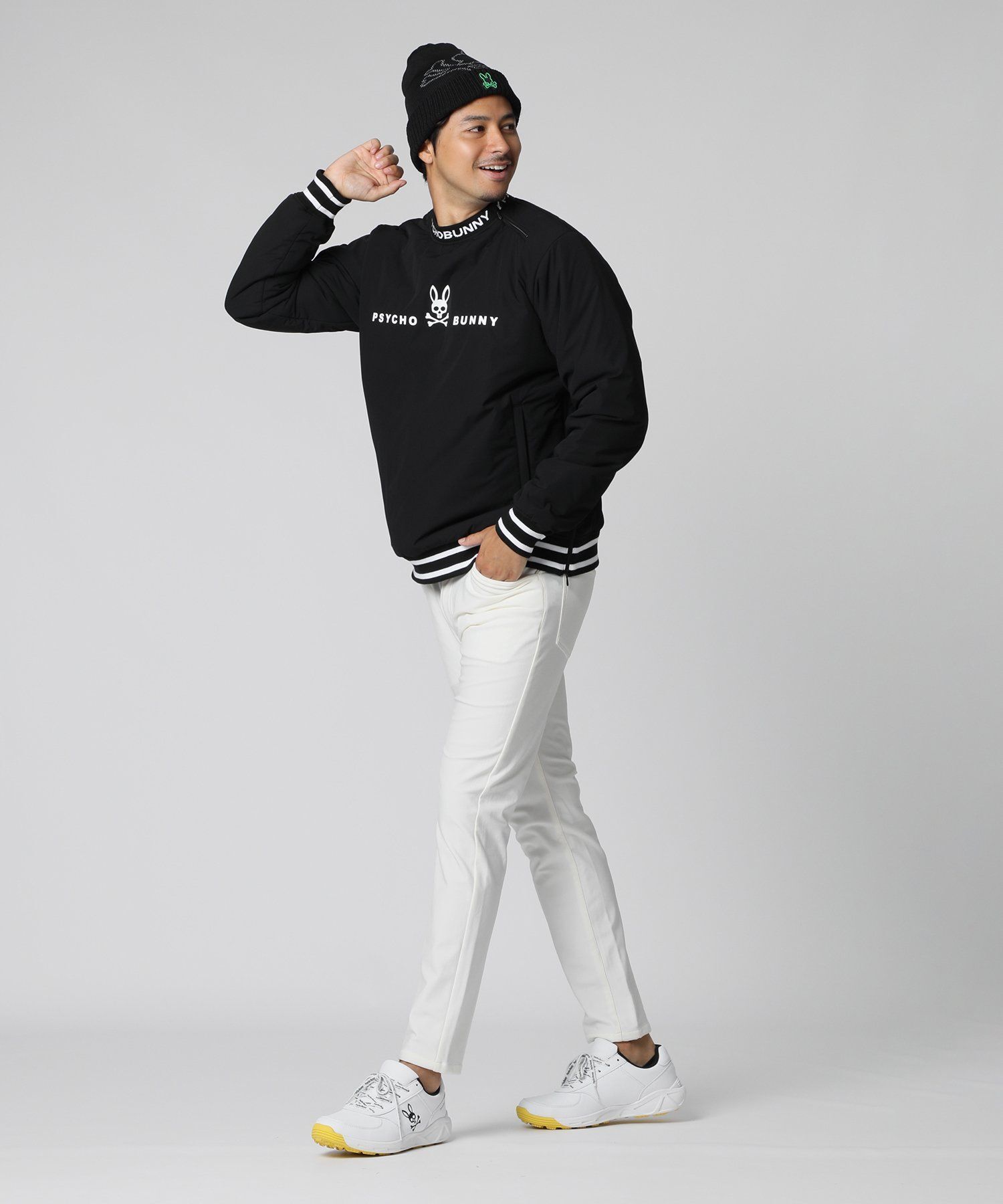 GOLF]裏起毛ツイル 5ポケット パンツ｜Psycho Bunny｜サイコバニー