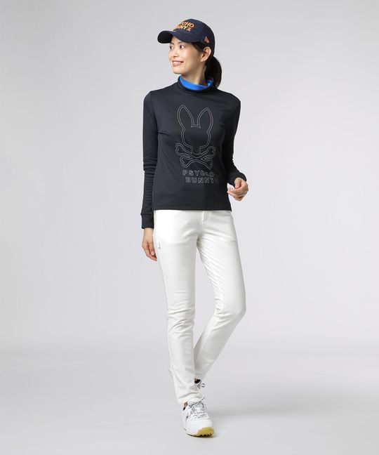 [GOLF][WOMEN]裏起毛ツイル 5ポケット パンツ