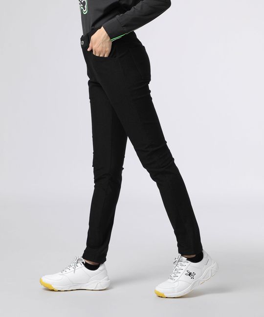 [GOLF][WOMEN]裏起毛ツイル 5ポケット パンツ