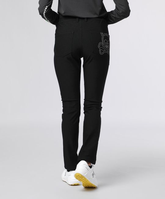 [GOLF][WOMEN]裏起毛ツイル 5ポケット パンツ