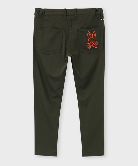 WONDER SHAPE : 360°全方向高伸縮 エンブロイダリーロゴ パンツ