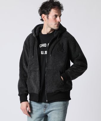 ボアフリース 　ジップパーカ