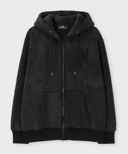 ボアフリース ジップパーカ