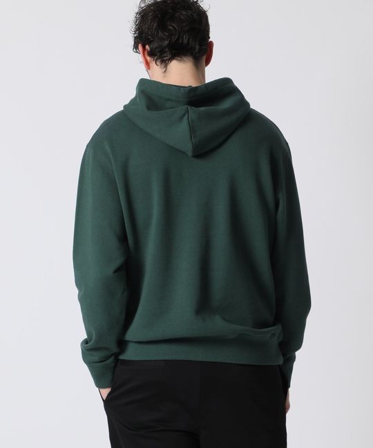 ピマ裏毛 2TONEポケット パーカ