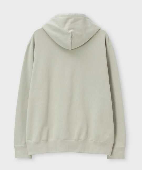 [WEB限定]ピマ裏毛 2TONEポケット パーカ