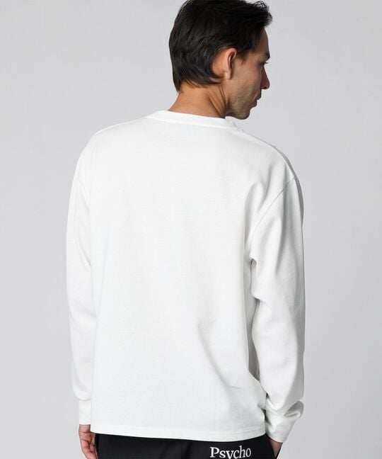 ラバープリント ロングスリーブTシャツ