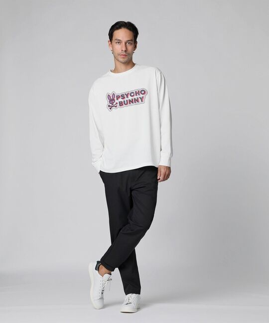 ラバープリント ロングスリーブTシャツ