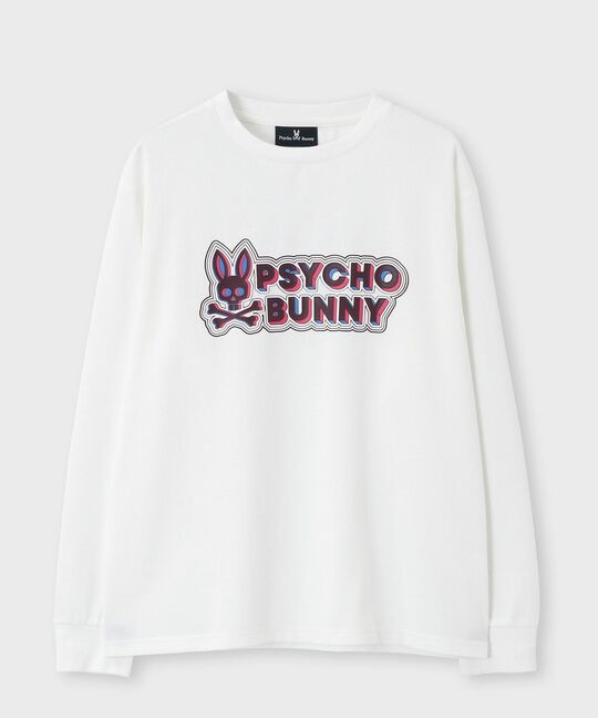 ラバープリント ロングスリーブTシャツ