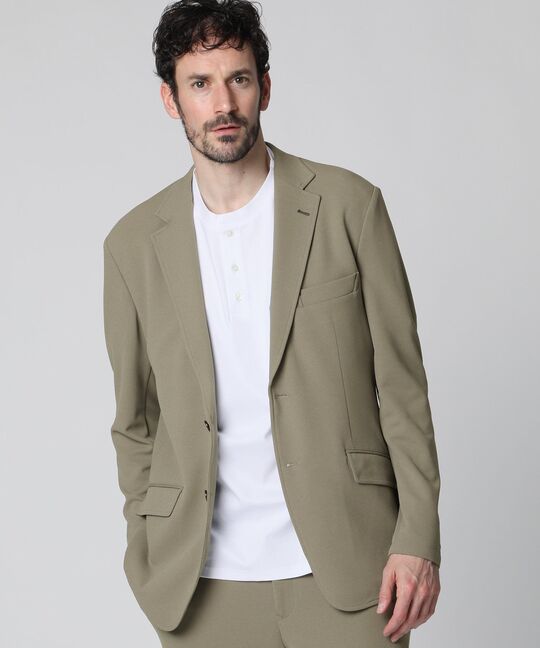 ジャージジョーゼット ジャケット