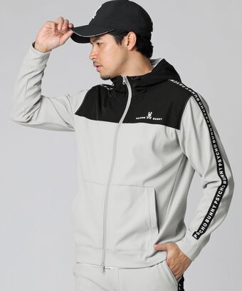 [GOLF]Primeflex バックメッシュ 　ジップパーカ