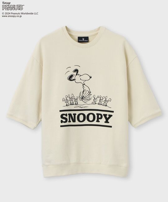 PEANUTS×Psycho Bunny オーバーサイズ スウェット