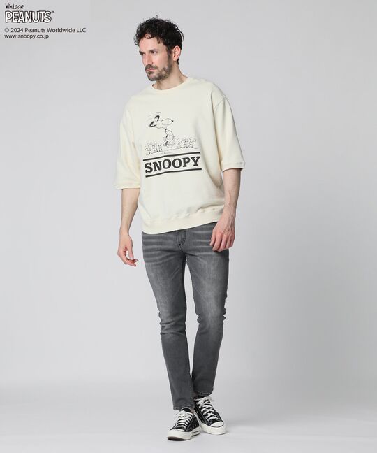 PEANUTS×Psycho Bunny オーバーサイズ スウェット