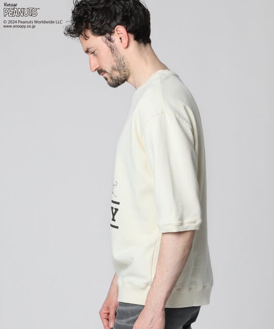 PEANUTS×Psycho Bunny オーバーサイズ スウェット