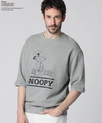 PEANUTS&times;Psycho Bunny 　オーバーサイズ スウェット