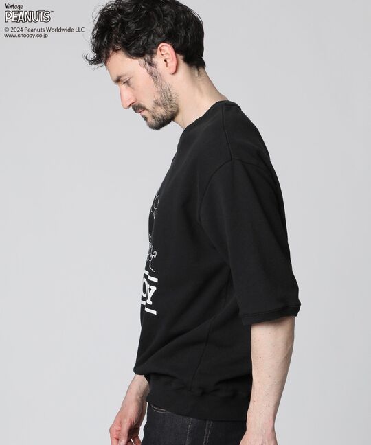 PEANUTS×Psycho Bunny オーバーサイズ スウェット