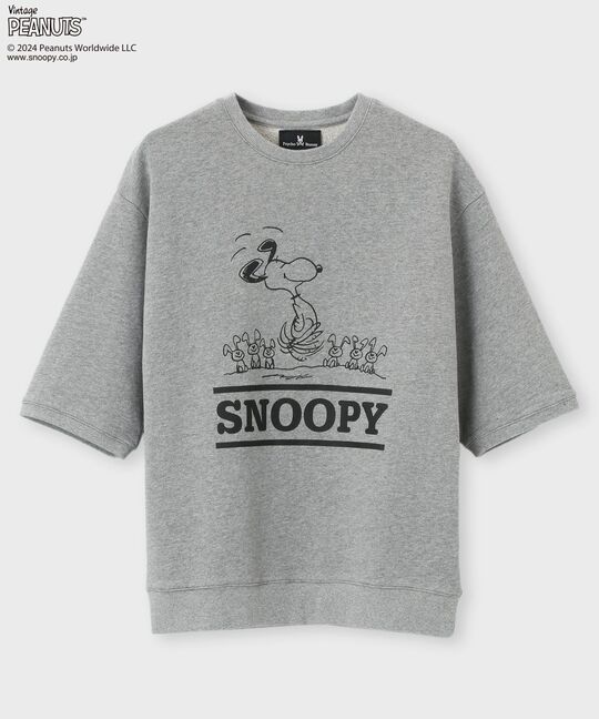 PEANUTS×Psycho Bunny オーバーサイズ スウェット