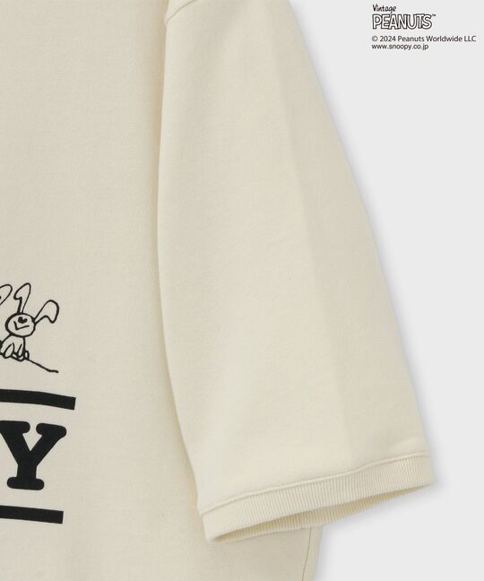 PEANUTS×Psycho Bunny オーバーサイズ スウェット