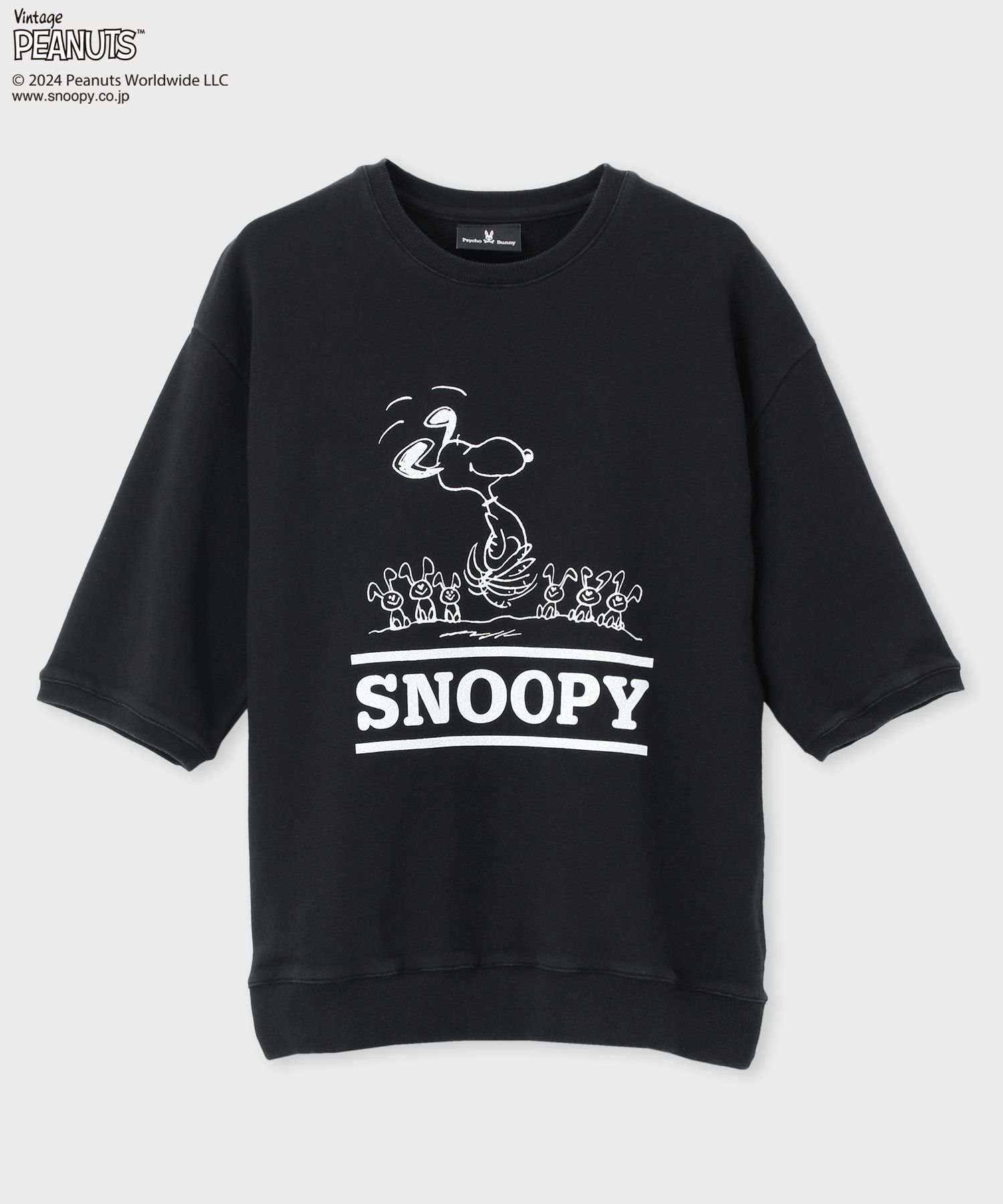 PEANUTS×Psycho Bunny オーバーサイズ スウェット｜Psycho Bunny