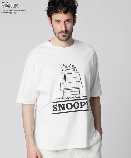 PEANUTS×Psycho Bunny Tシャツ