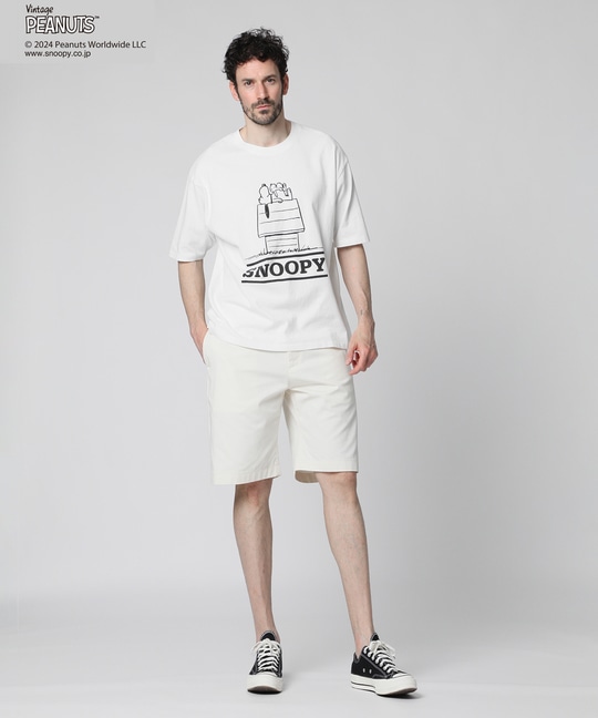 PEANUTS×Psycho Bunny Tシャツ