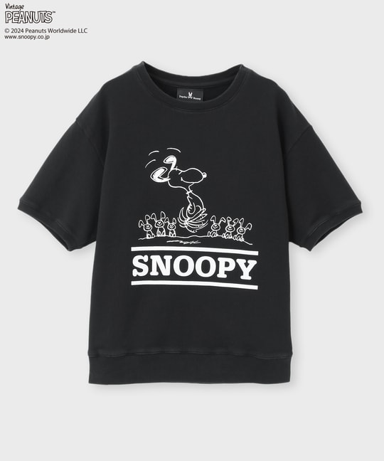 [WOMEN]PEANUTS×Psycho Bunny オーバーサイズ スウェット