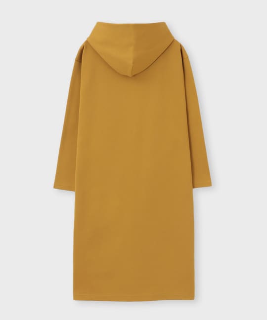 [WOMEN]ダンボール フーデッド ワンピース